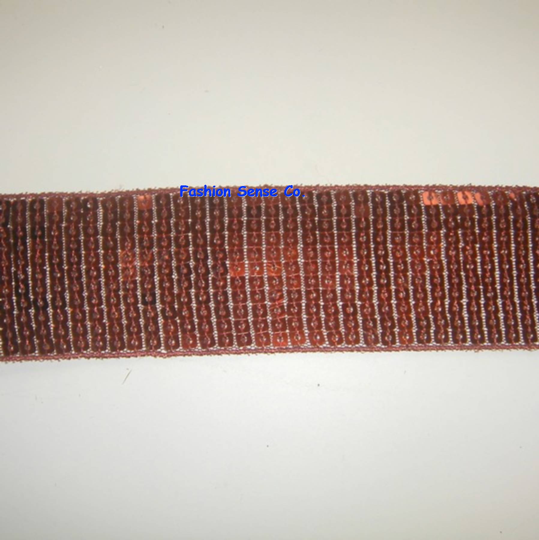 15yds Brown Spangle Sequins Ribbon Decoration Trim Banding Tape Fashion ...